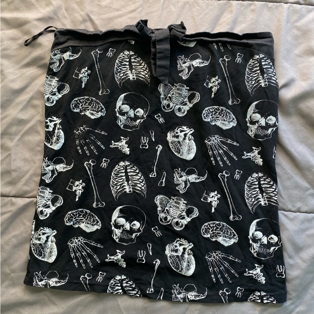 Womens Vintage Sourpuss Brand Strapless Crop Top